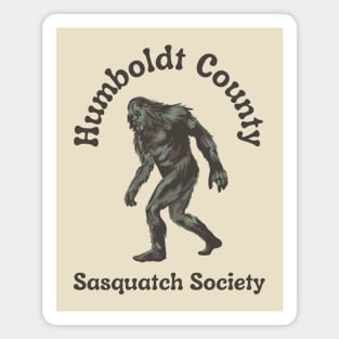 Humboldt County Sasquatch Society Magnet